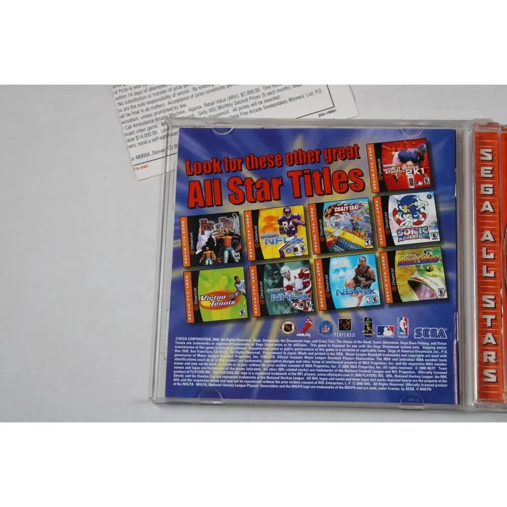 World Series Baseball 2K1 (Sega Dreamcast 2001) Sports Complete CIB w/Manual